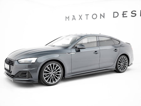 Maxton Design Side Skirts Diffusers Audi A5 Sportback F5 Facelift - AU-A5-2F-SB-SD1G - Image 2