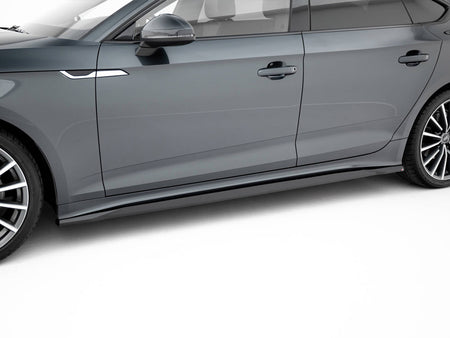 Maxton Design Side Skirts Diffusers Audi A5 Sportback F5 Facelift - AU-A5-2F-SB-SD1G - Image 3