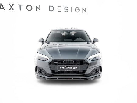 Maxton Design Front Splitter V.2 Audi A5 F5 Facelift - AU-A5-2F-SB-FD2G - Image 3