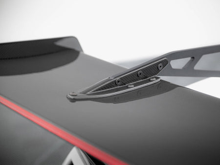 Maxton Design Carbon Spoiler With Upper Swan Mounting + LED Chevrolet Corvette Stingray / Grand Sport C7 - CF-CH-CO-C7-WING4-UPP-245-P+LED - Image 10