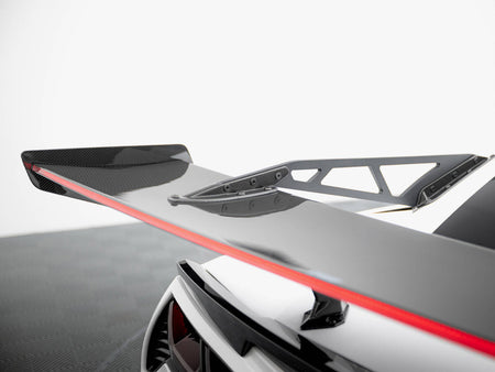 Carbon Spoiler With Upper Swan Mounting + LED Chevrolet Corvette Stingray / Grand Sport C7