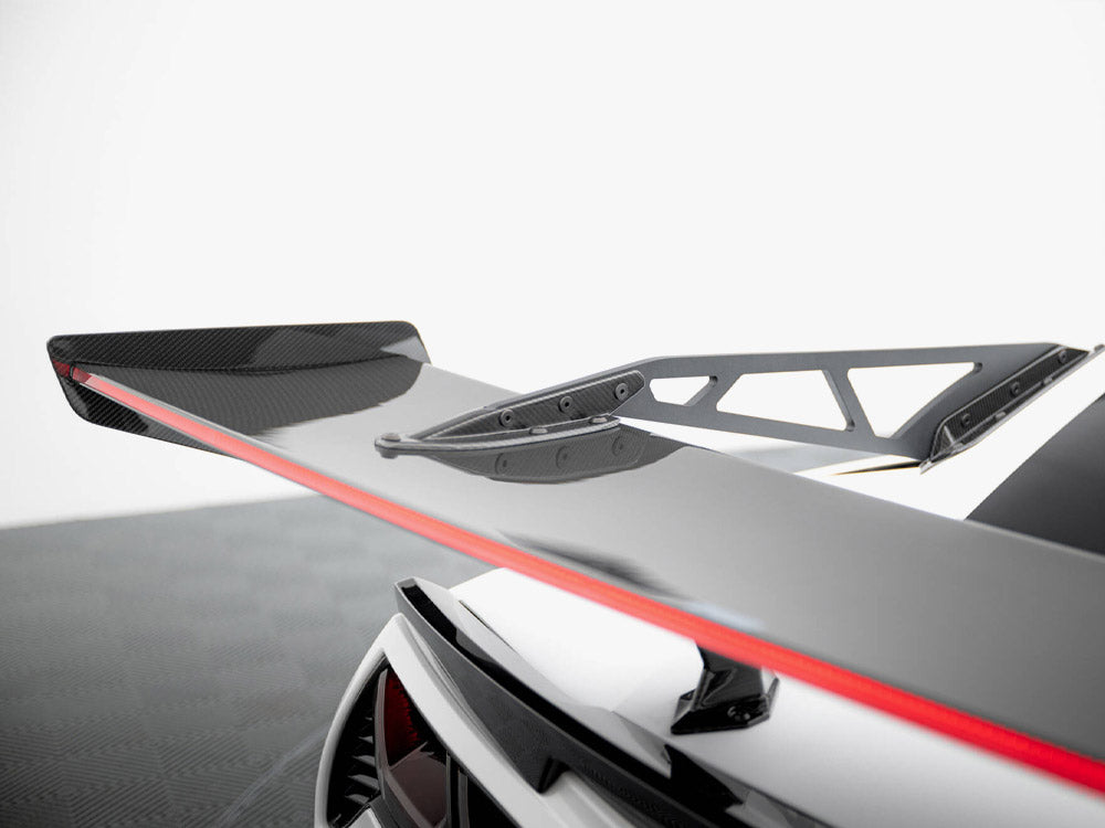 Maxton Design Carbon Spoiler With Upper Swan Mounting + LED Chevrolet Corvette Stingray / Grand Sport C7 - CF-CH-CO-C7-WING4-UPP-245-P+LED - Image 11