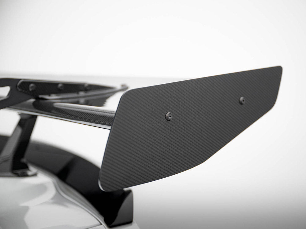 Carbon Spoiler With Upper Swan Mounting + LED Chevrolet Corvette Stingray / Grand Sport C7