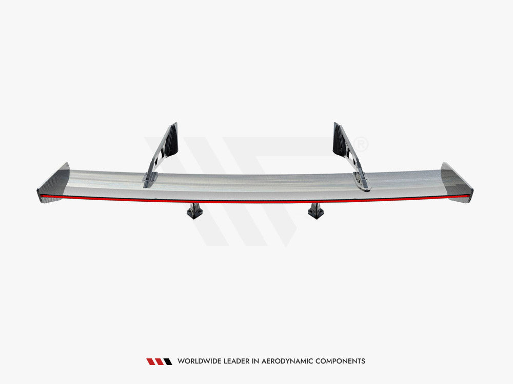 Maxton Design Carbon Spoiler With Upper Swan Mounting + LED Chevrolet Corvette Stingray / Grand Sport C7 - CF-CH-CO-C7-WING4-UPP-245-P+LED - Image 24