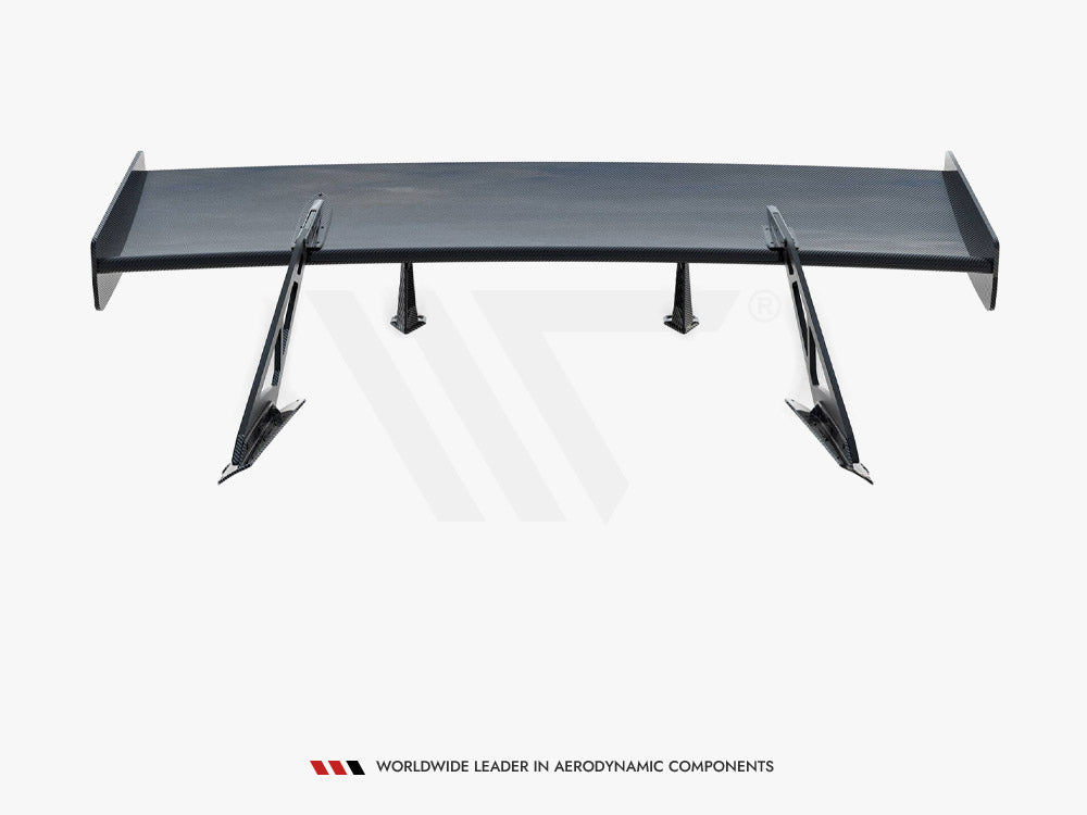 Carbon Spoiler With Upper Swan Mounting + LED Chevrolet Corvette Stingray / Grand Sport C7