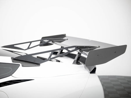 Maxton Design Carbon Spoiler With Upper Swan Mounting Chevrolet Corvette Stingray / Grand Sport C7 - CF-CH-CO-C7-WING4-UPP-245-P - Image 3