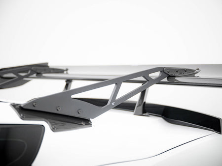 Maxton Design Carbon Spoiler With Upper Swan Mounting Chevrolet Corvette Stingray / Grand Sport C7 - CF-CH-CO-C7-WING4-UPP-245-P - Image 6