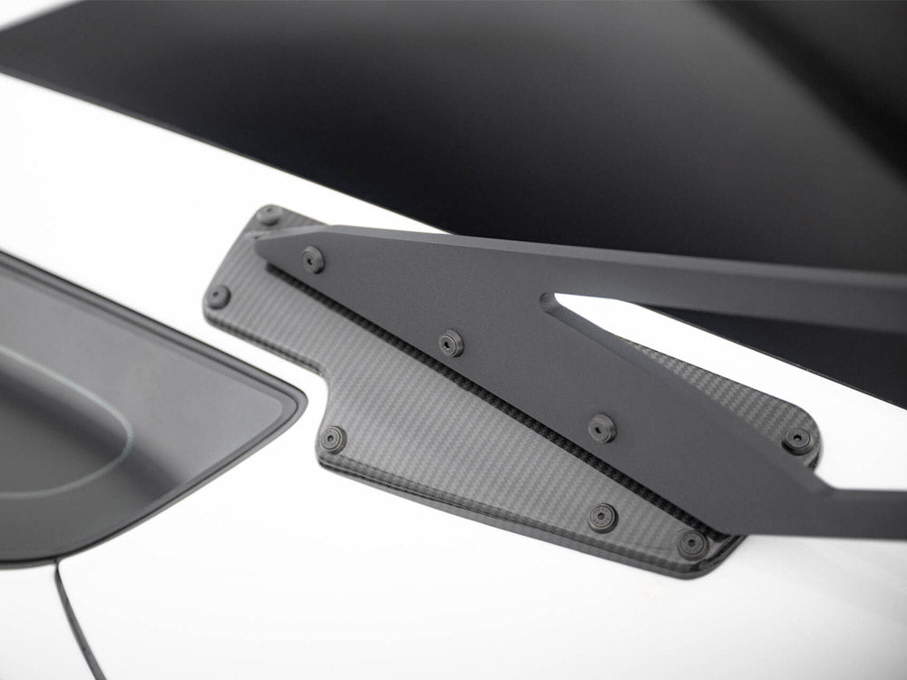 Maxton Design Carbon Spoiler With Upper Swan Mounting Chevrolet Corvette Stingray / Grand Sport C7 - CF-CH-CO-C7-WING4-UPP-245-P - Image 8