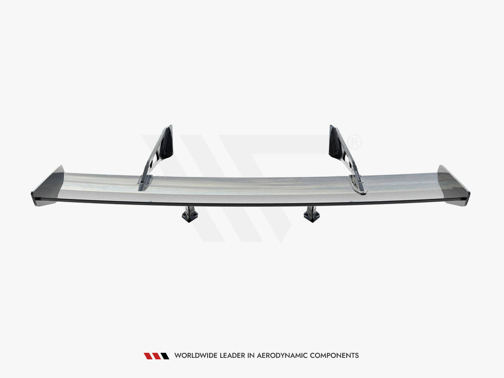 Maxton Design Carbon Spoiler With Upper Swan Mounting Chevrolet Corvette Stingray / Grand Sport C7 - CF-CH-CO-C7-WING4-UPP-245-P - Image 14