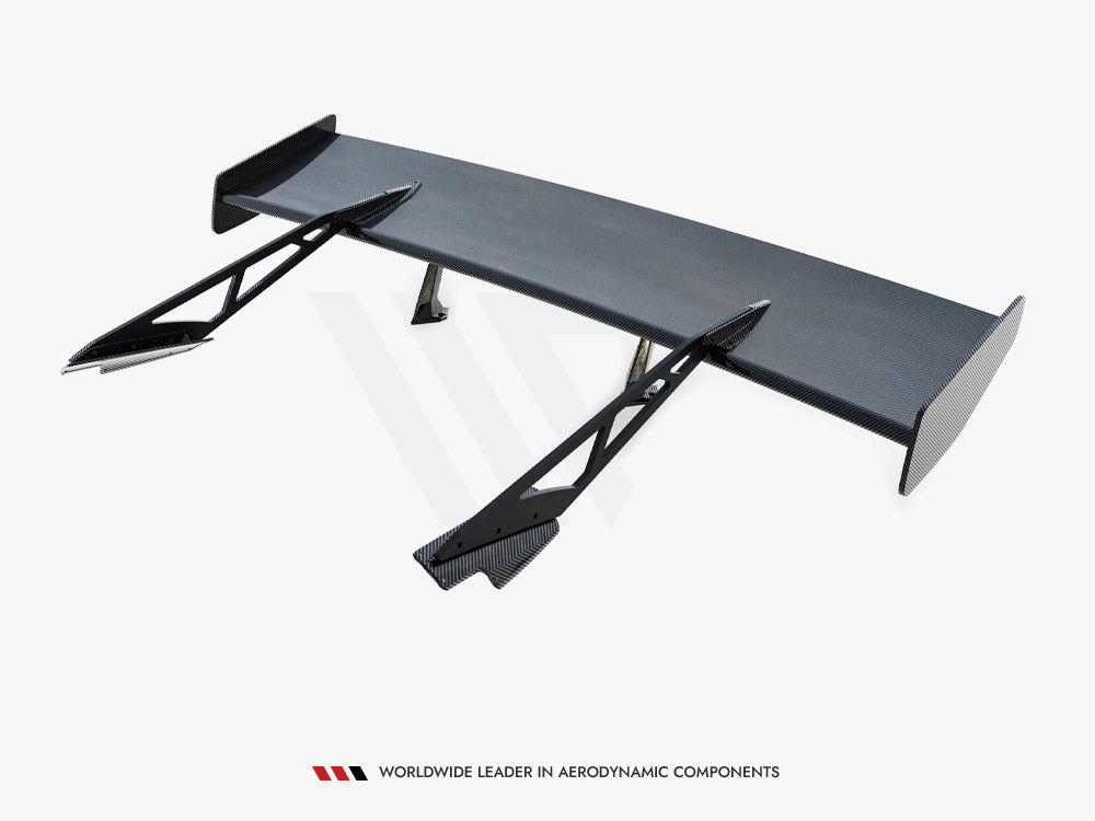 Maxton Design Carbon Spoiler With Upper Swan Mounting Chevrolet Corvette Stingray / Grand Sport C7 - CF-CH-CO-C7-WING4-UPP-245-P - Image 15