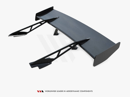 Maxton Design Carbon Spoiler With Upper Swan Mounting Chevrolet Corvette Stingray / Grand Sport C7 - CF-CH-CO-C7-WING4-UPP-245-P - Image 16