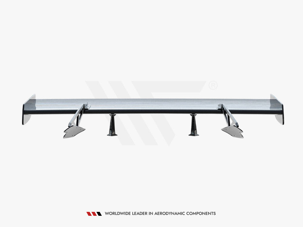 Maxton Design Carbon Spoiler With Upper Swan Mounting Chevrolet Corvette Stingray / Grand Sport C7 - CF-CH-CO-C7-WING4-UPP-245-P - Image 21