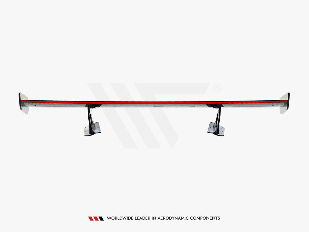 Maxton Design Carbon Spoiler With Internal Brackets Uprights + LED Chevrolet Corvette Stingray / Grand Sport C7 - CF-CH-CO-C7-WING5-INT-245-P+LED - Image 7