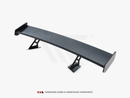 Carbon Spoiler With Internal Brackets Uprights Chevrolet Corvette Stingray / Grand Sport C7