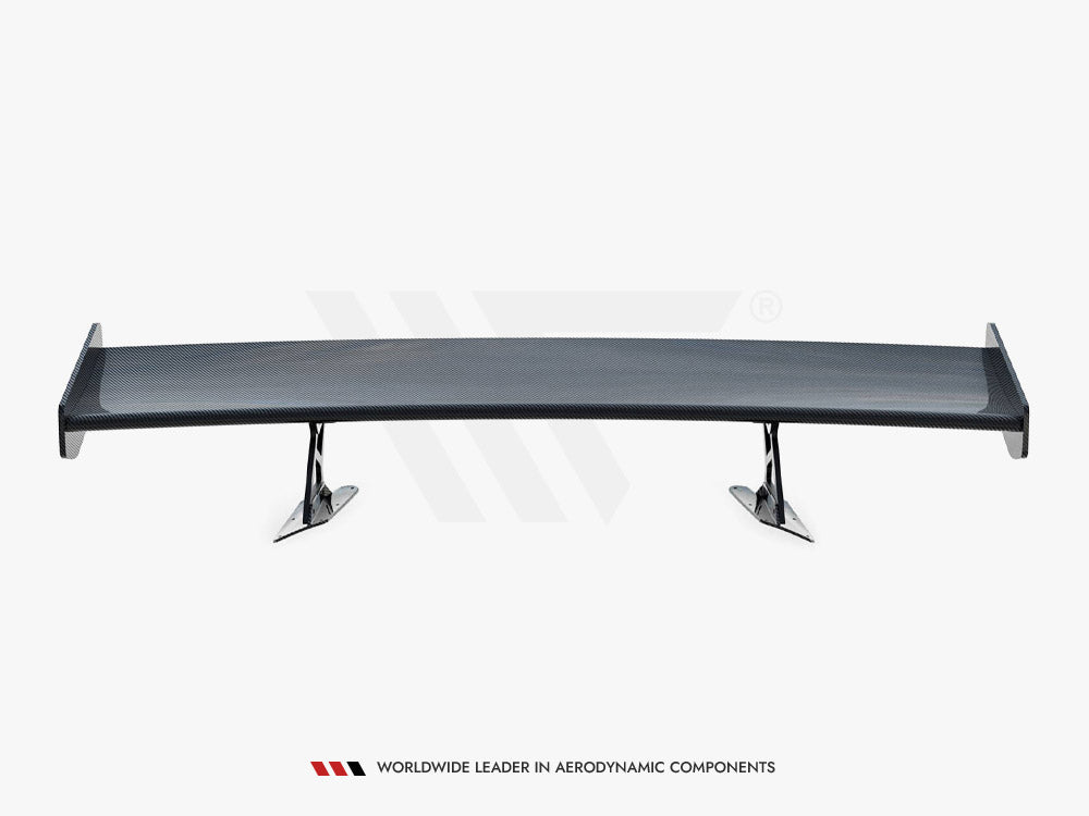 Carbon Spoiler With Internal Brackets Uprights Chevrolet Corvette Stingray / Grand Sport C7