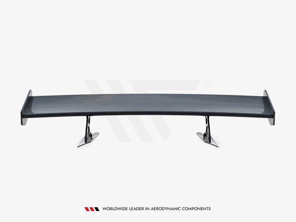 Carbon Spoiler With Internal Brackets Uprights Chevrolet Corvette Stingray / Grand Sport C7