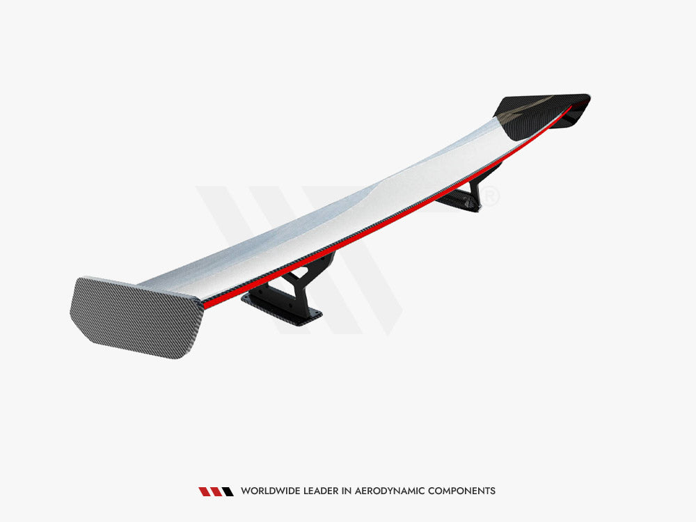 Maxton Design Carbon Spoiler With Internal Brackets Uprights + LED Volkswagen Jetta GLI Mk7 - CF-VW-JE-7-GLI-WING5-INT-245-P+LED - Image 13