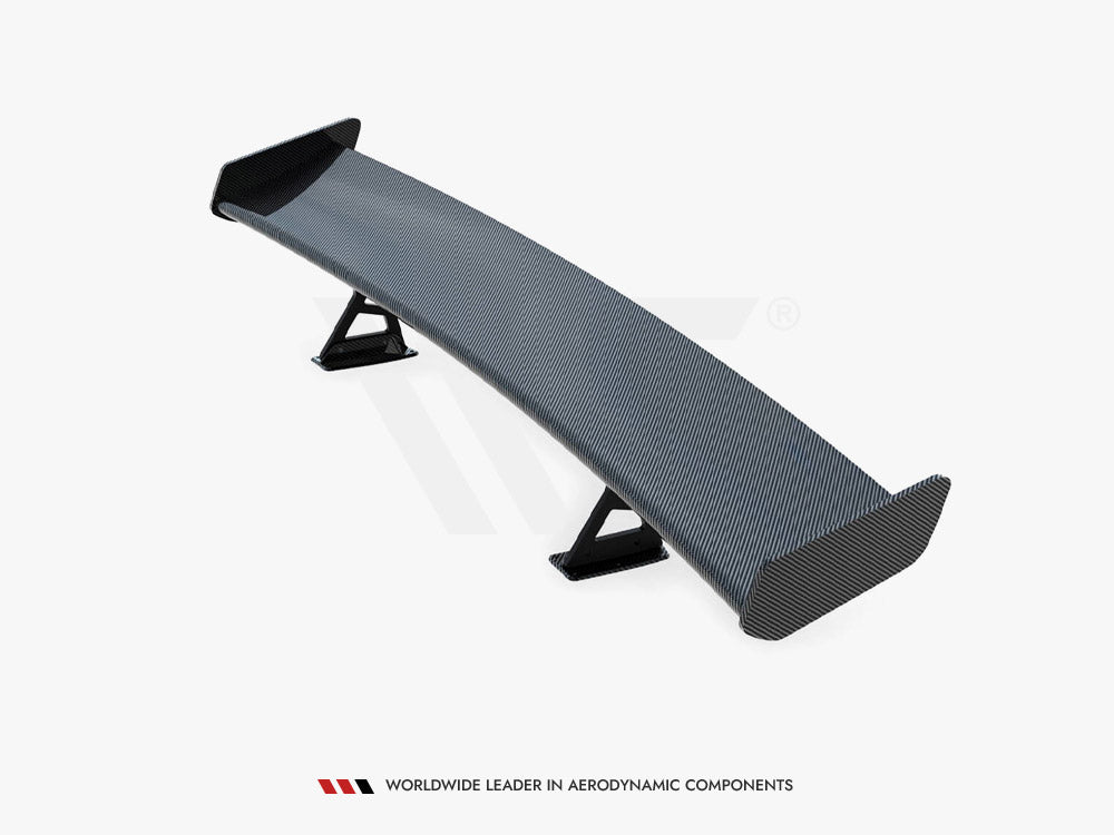 Carbon Spoiler With Internal Brackets Uprights + LED Volkswagen Jetta GLI Mk7