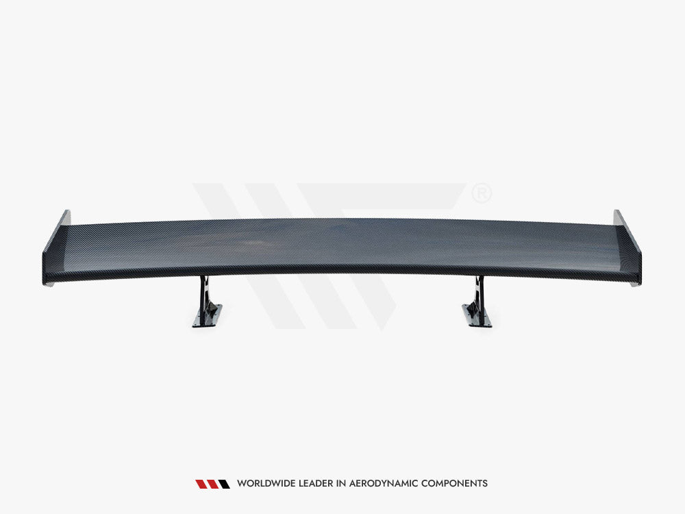 Carbon Spoiler With Internal Brackets Uprights + LED Volkswagen Jetta GLI Mk7