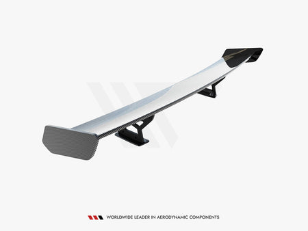 Carbon Spoiler With Internal Brackets Uprights Volkswagen Jetta GLI Mk7