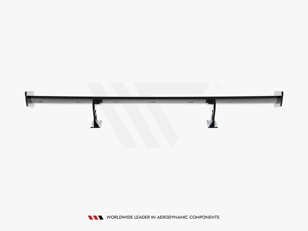 Carbon Spoiler With Internal Brackets Uprights Volkswagen Jetta GLI Mk7
