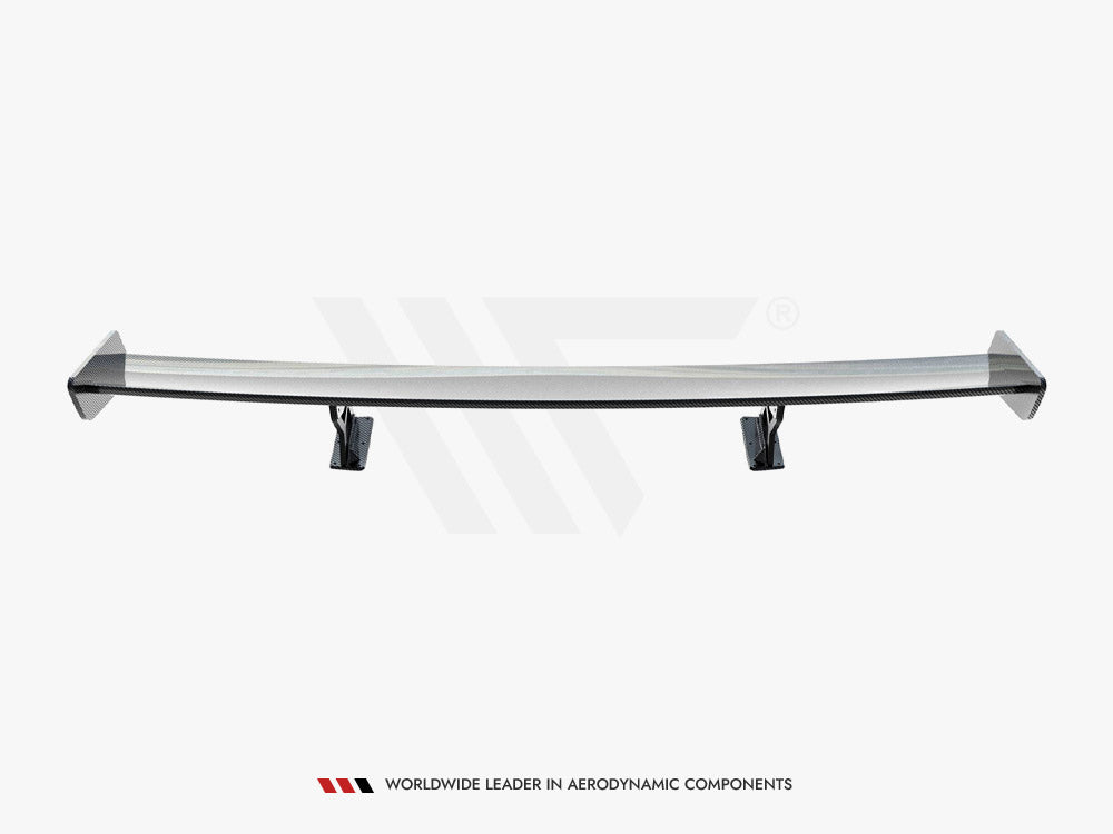 Maxton Design Carbon Spoiler With Internal Brackets Uprights Volkswagen Jetta GLI Mk7 - CF-VW-JE-7-GLI-WING5-INT-245-P - Image 8