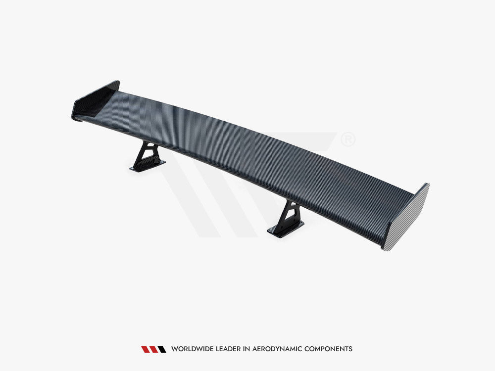 Carbon Spoiler With Internal Brackets Uprights Volkswagen Jetta GLI Mk7