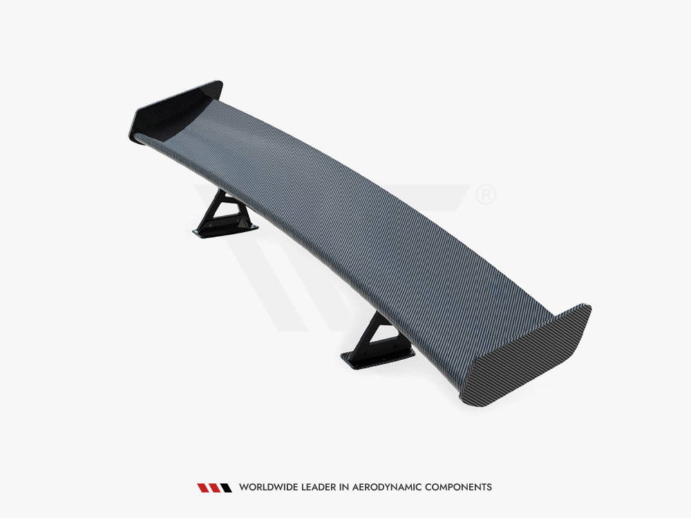 Carbon Spoiler With Internal Brackets Uprights Volkswagen Jetta GLI Mk7