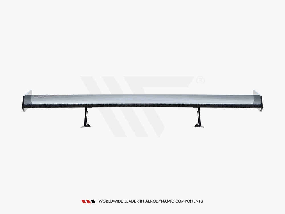 Carbon Spoiler With Internal Brackets Uprights Volkswagen Jetta GLI Mk7