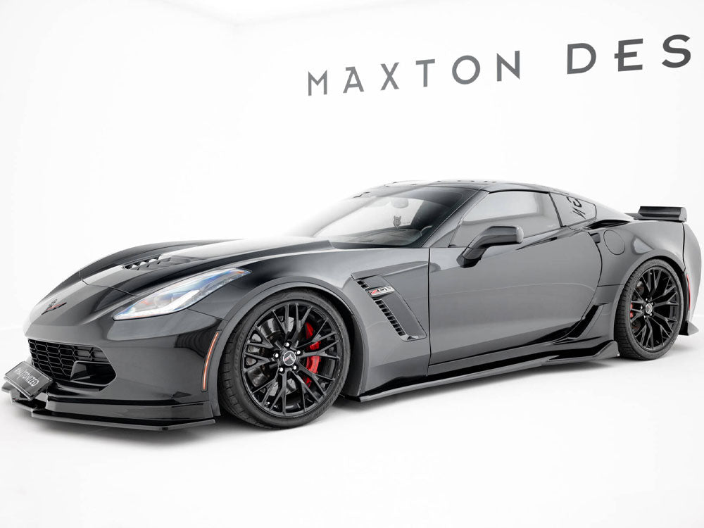 Maxton Design Side Skirts Diffusers Chevrolet Corvette Z06 C7 - CH-CO-C7-Z06-SD1G - Image 2