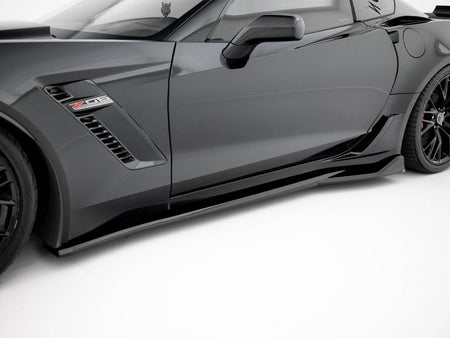 Side Skirts Diffusers Chevrolet Corvette Z06 C7