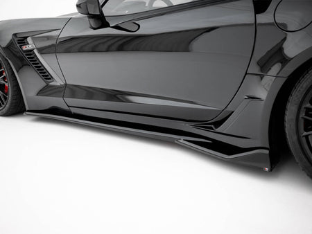 Maxton Design Side Skirts Diffusers Chevrolet Corvette Z06 C7 - CH-CO-C7-Z06-SD1G - Image 4