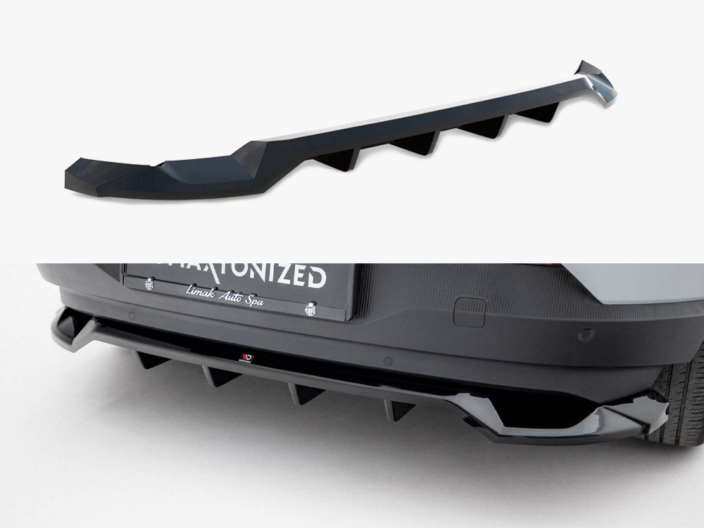 Maxton Design Rear Splitter (Vertical Bars) Volvo EX30 Mk1 - VO-EX30-1-RD1G+RD2G - Image 1