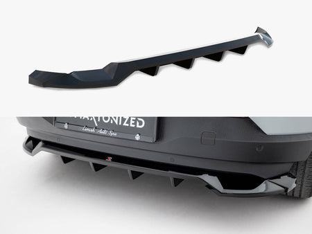 Maxton Design Rear Splitter (Vertical Bars) Volvo EX30 Mk1 - VO-EX30-1-RD1G+RD2G - Image 1