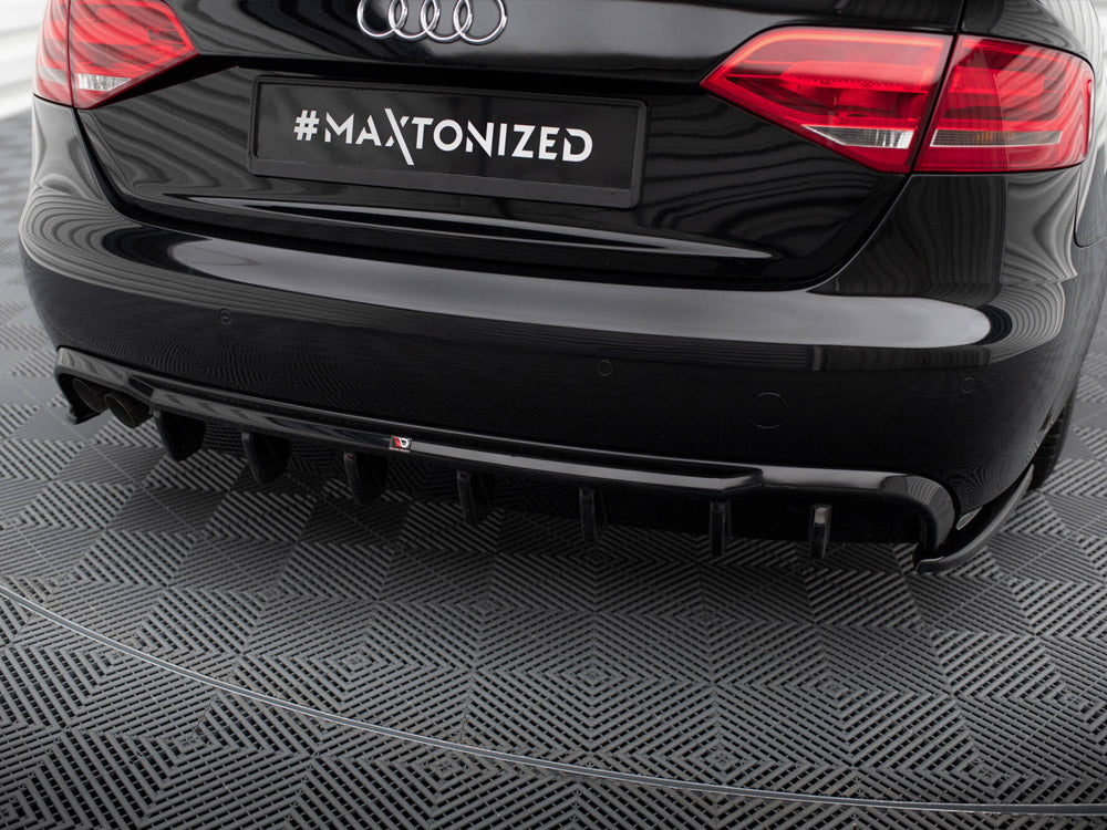 Maxton Design Rear Valance Audi A4 B8 (Single side dual exhaust version) - AU-A4-B8-RS1GOO_ - Image 3