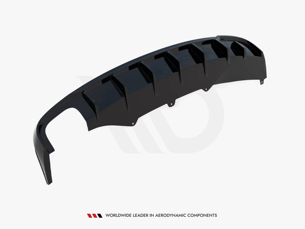 Maxton Design Rear Valance Audi A4 B8 (Single side dual exhaust version) - AU-A4-B8-RS1GOO_ - Image 6