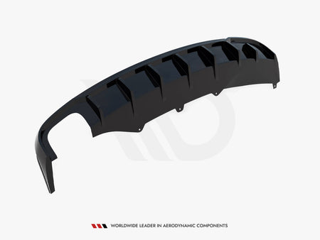 Maxton Design Rear Valance Audi A4 B8 (Single side dual exhaust version) - AU-A4-B8-RS1GOO_ - Image 6