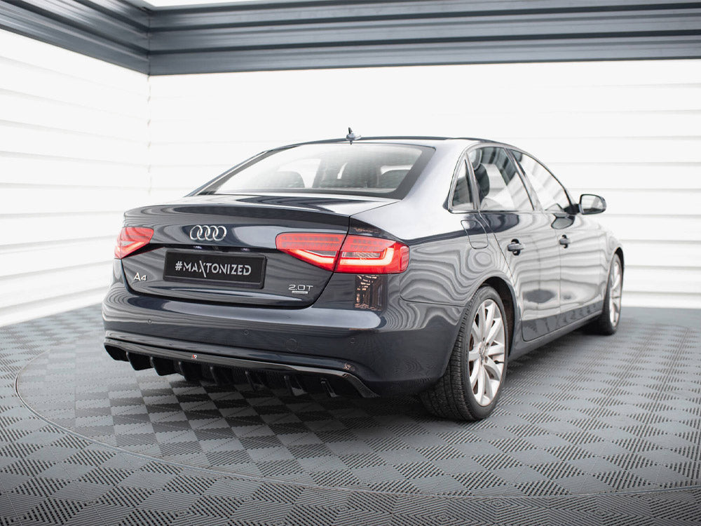 Rear Valance Audi A4 B8 Facelift (Single side dual exhaust version)