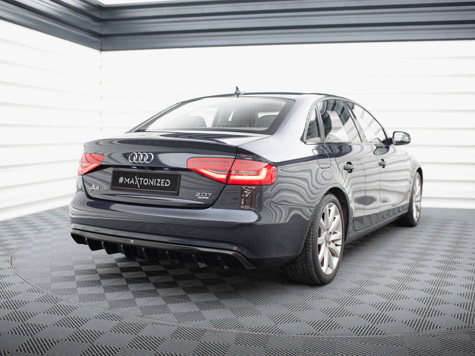 Rear Valance Audi A4 B8 Facelift (Single side dual exhaust version)