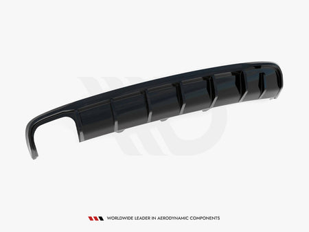 Maxton Design Rear Valance Audi A4 B8 Facelift (Single side dual exhaust version) - AU-A4-B8F-RS1GOO_ - Image 8