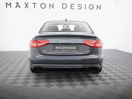 Maxton Design Rear Valance Audi A4 B8 Facelift (Version with dual exhausts on both sides) - AU-A4-B8F-RS1GOO_OO - Image 3
