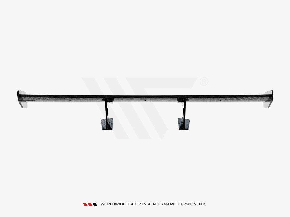 Maxton Design Carbon Spoiler With Internal Brackets Uprights V.1 Porsche 718 Cayman GTS 982c - CF-PO-CA-718-GTS-WING5-INT-245-P-1 - Image 7