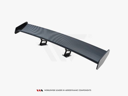 Carbon Spoiler With Internal Brackets Uprights V.2 Porsche 718 Cayman GTS 982c