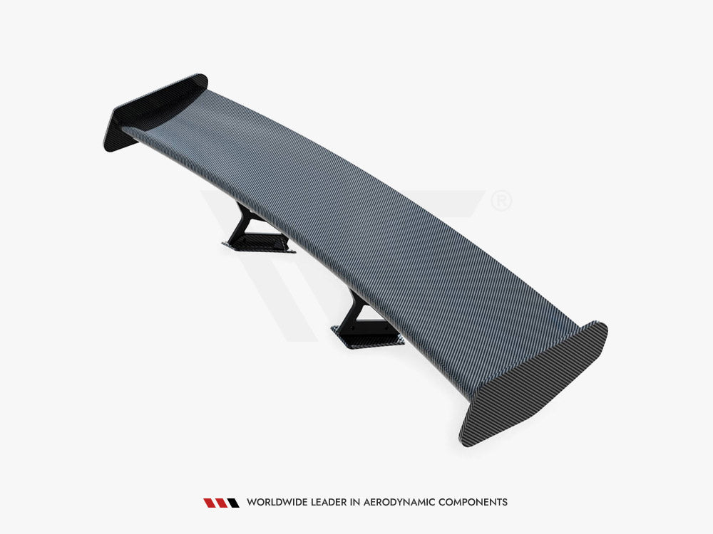 Carbon Spoiler With Internal Brackets Uprights V.2 Porsche 718 Cayman GTS 982c
