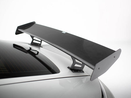 Carbon Spoiler With Internal Brackets Uprights V.2 + LED Porsche 718 Cayman GTS 982c