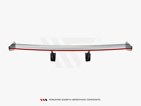 Carbon Spoiler With Internal Brackets Uprights V.2 + LED Porsche 718 Cayman GTS 982c