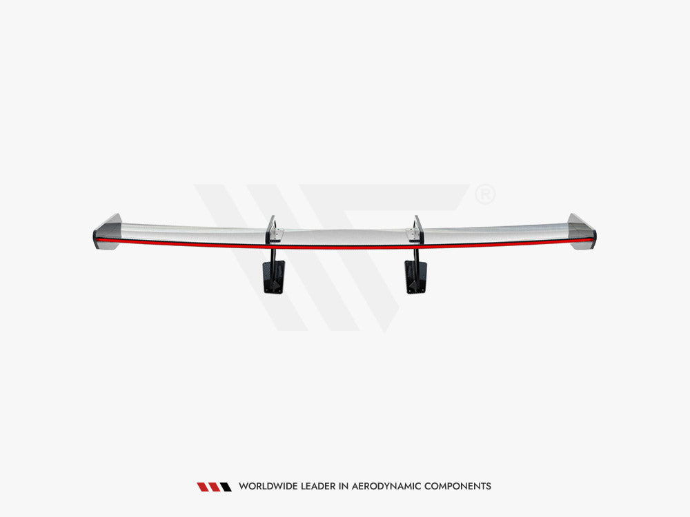 Maxton Design Carbon Spoiler With Upper Swan Mounting V.1 + LED Porsche 718 Cayman GTS 982c - CF-PO-CA-718-GTS-WING5-UPP-245-P+LED-1 - Image 14