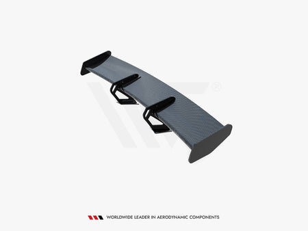 Maxton Design Carbon Spoiler With Upper Swan Mounting V.1 + LED Porsche 718 Cayman GTS 982c - CF-PO-CA-718-GTS-WING5-UPP-245-P+LED-1 - Image 17