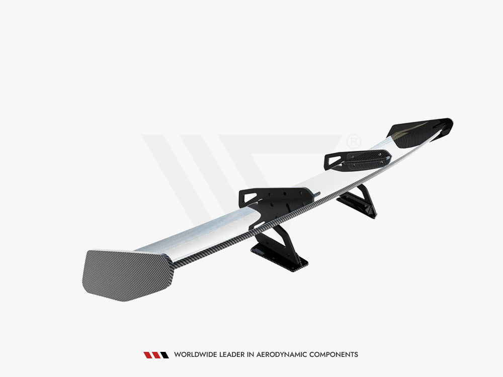 Maxton Design Carbon Spoiler With Upper Swan Mounting V.2 Porsche 718 Cayman GTS 982c - CF-PO-CA-718-GTS-WING5-UPP-245-P-2 - Image 6