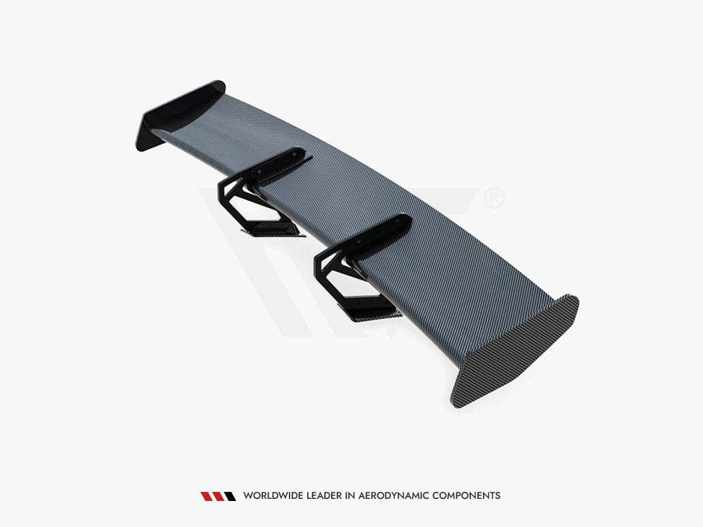 Maxton Design Carbon Spoiler With Upper Swan Mounting V.2 Porsche 718 Cayman GTS 982c - CF-PO-CA-718-GTS-WING5-UPP-245-P-2 - Image 9